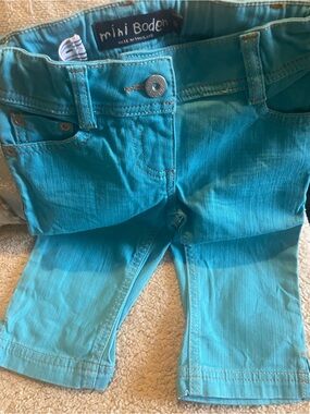 Mini Boden 5yo blue summer jeans